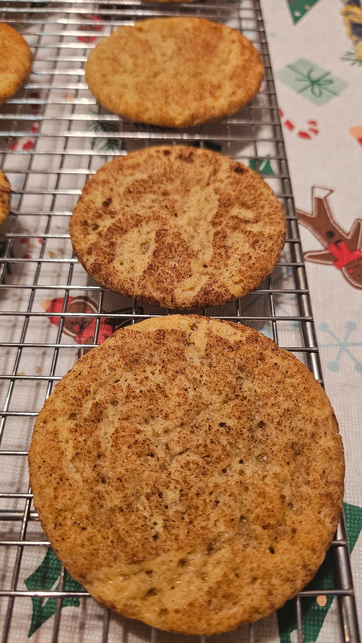 Sourdough Snickerdoodle Cookies