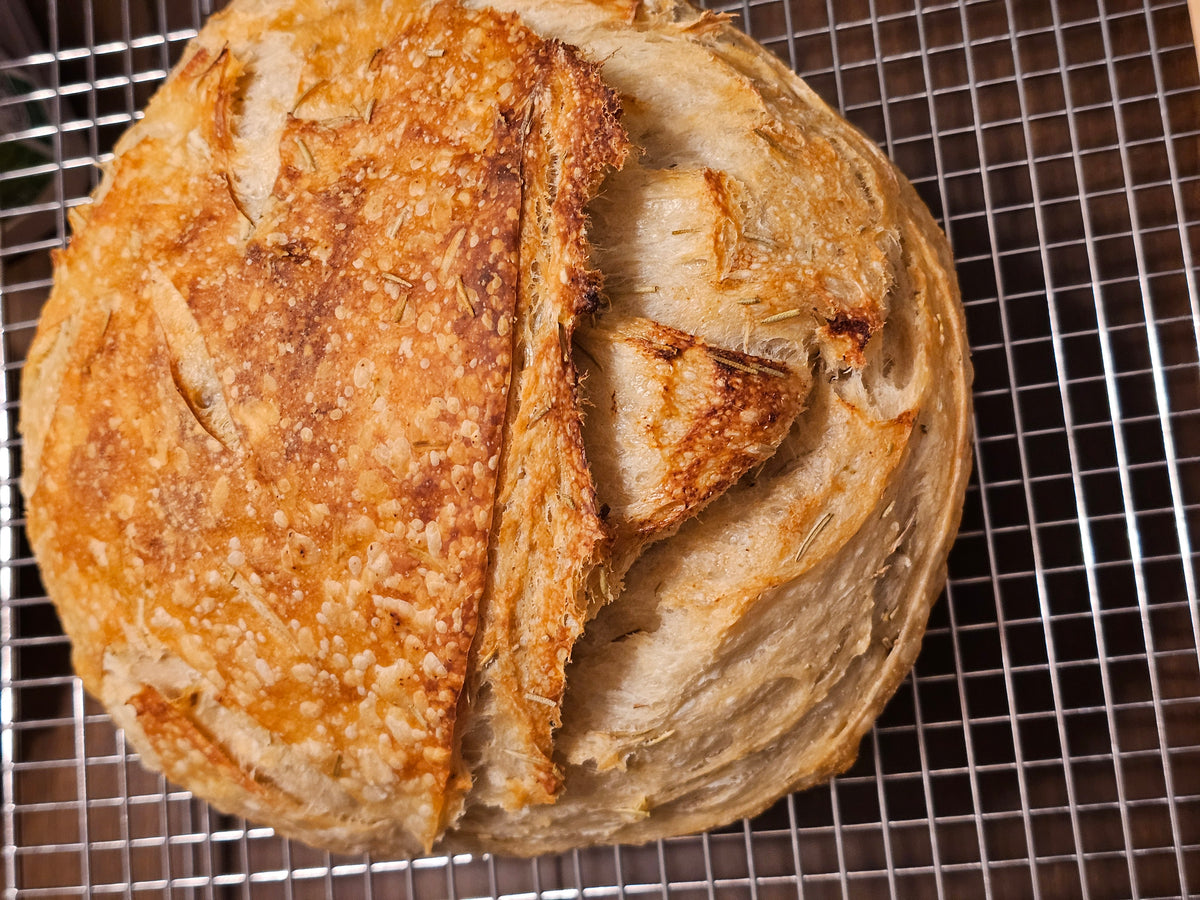 Rosemary Garlic Sourdough