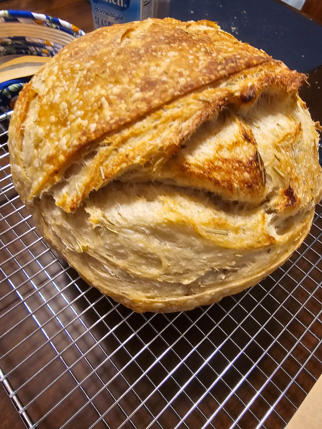 Rosemary Garlic Sourdough