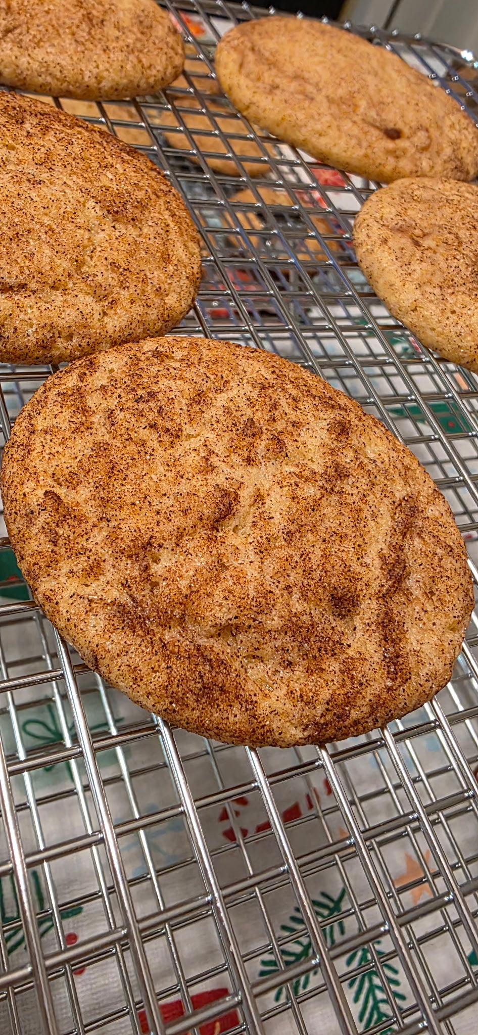 Sourdough Snickerdoodle Cookies